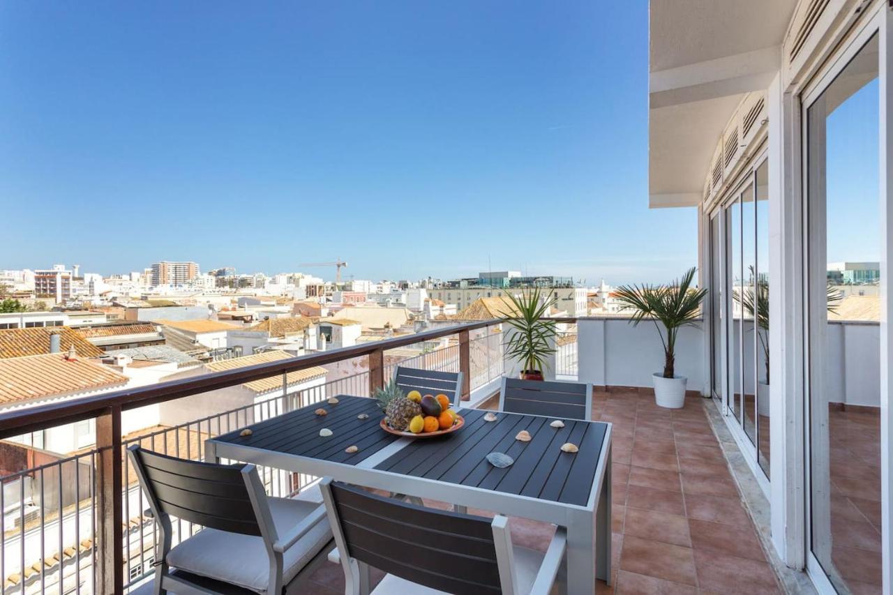 Apartmán Marina Penthouse Faro Center Exteriér fotografie
