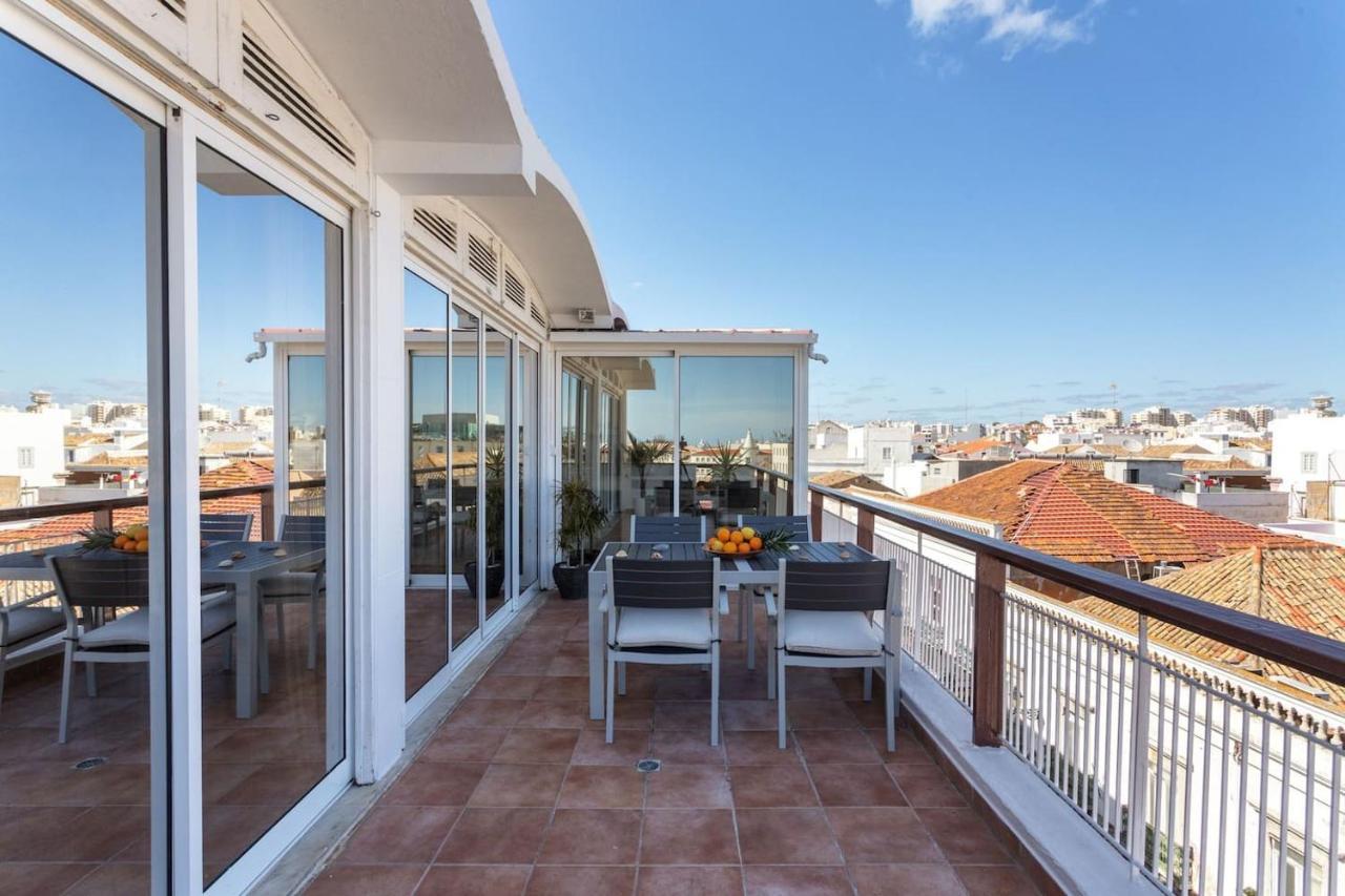 Apartmán Marina Penthouse Faro Center Exteriér fotografie