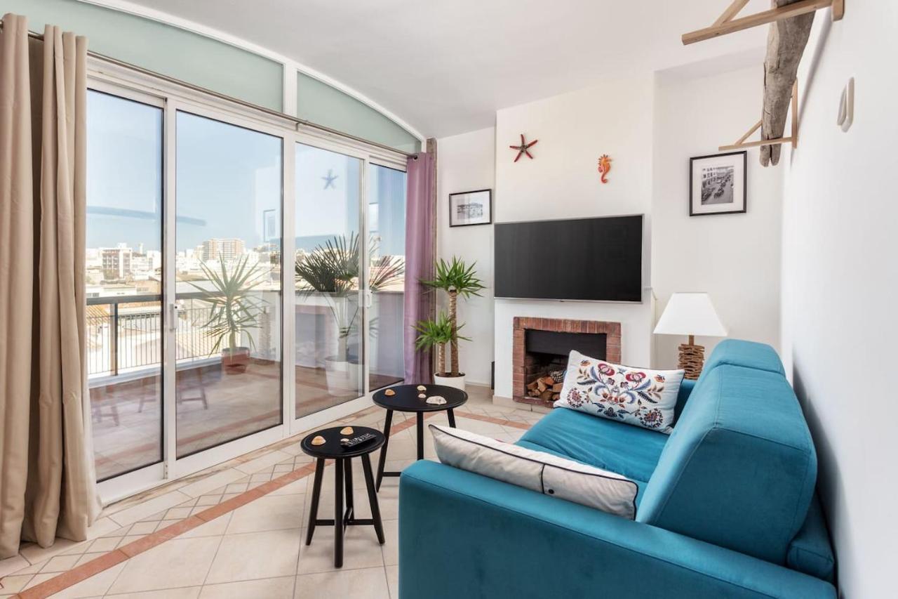 Apartmán Marina Penthouse Faro Center Exteriér fotografie